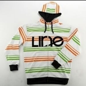 Line Influence Hoodie Vintage Size X-Large